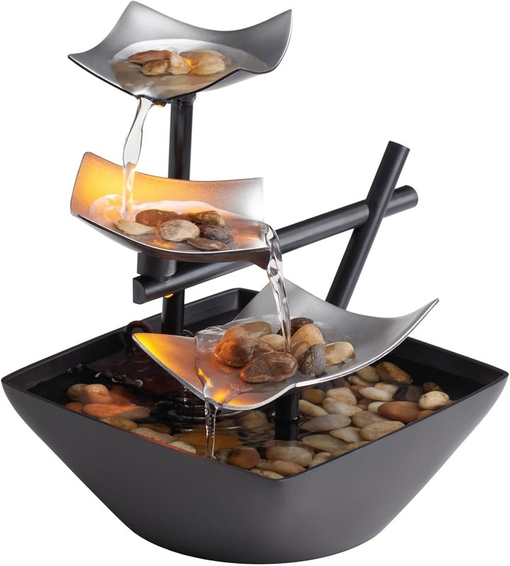 Homedics Tabletop Water Fountain - Image 1