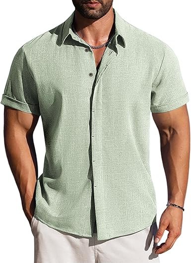 Down Dress Casual Shirt - Image 1